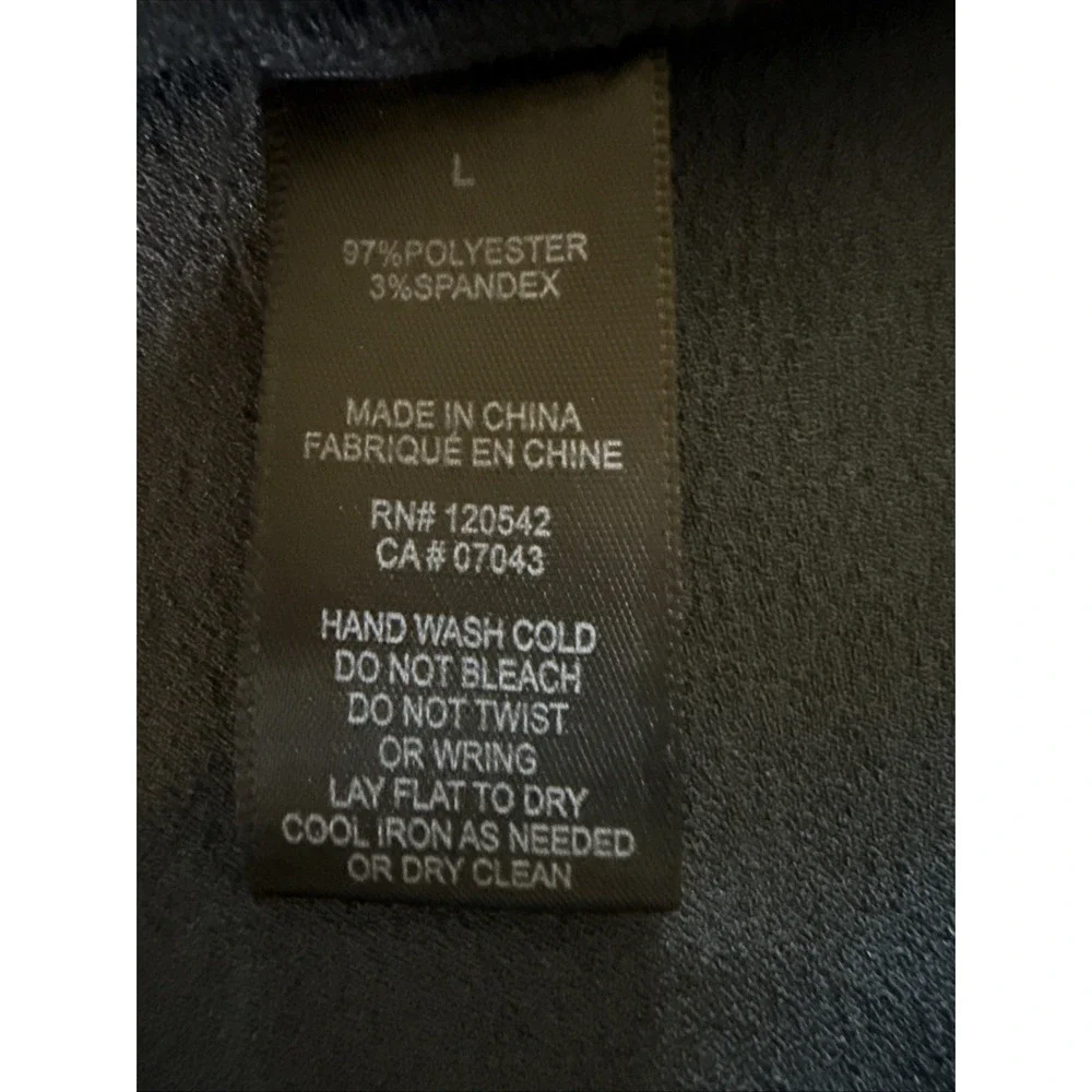 Felicity & Coco Women's Crepe Shift Dress Black Size L